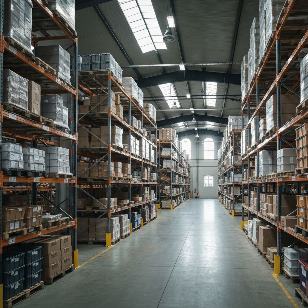 Bodega y almacén industrial