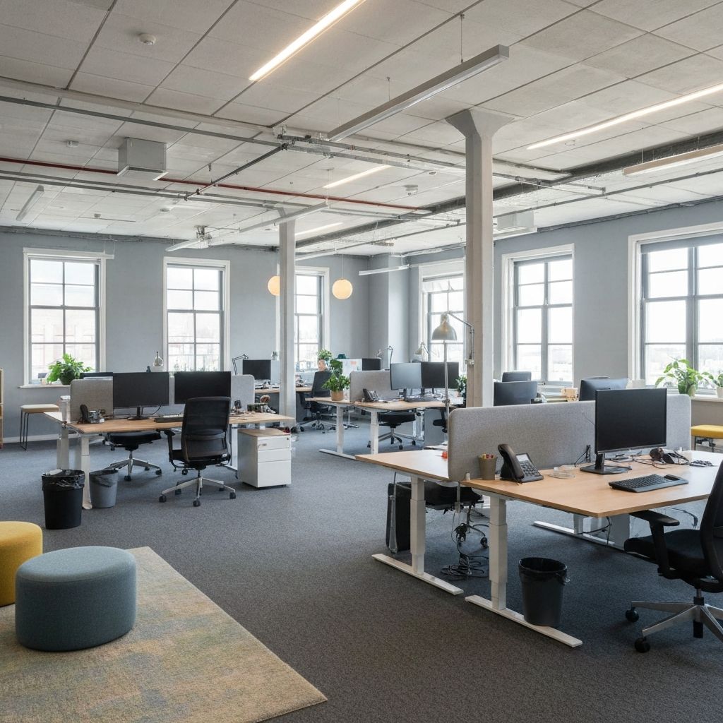 Oficinas de edificio corporativo